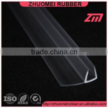 Plastic F shape sliding shower door seal