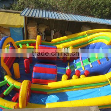 commercial grade inflatable obstacle course for sale