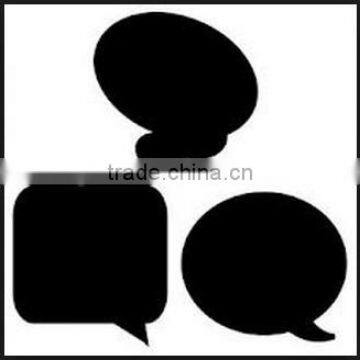 Die cut Chalkboard wall sticker