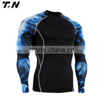 Wholesale Long Sleeve Compression Shirts Rash Guard photo-2
