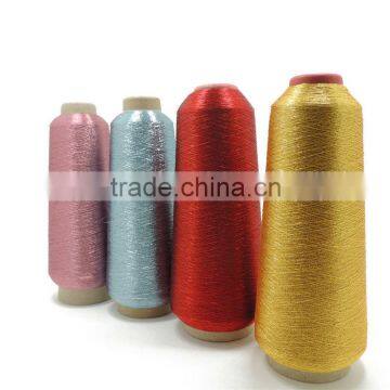 Jingxin MS type polyester metallic gold embroidery thread sewing thread 1/100"