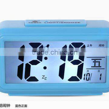 LED Digital Time Date Alarm Thermometer calendar Clock