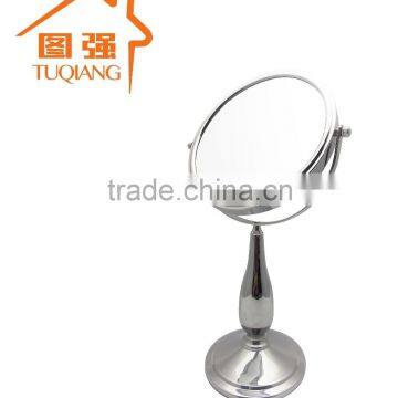 Round Metal Framed Compact Vanity Mirror photo-5