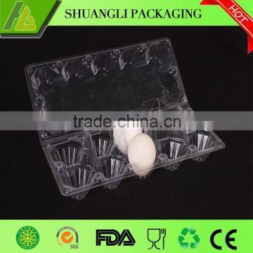 Wholesale customized clear plastic egg cartons