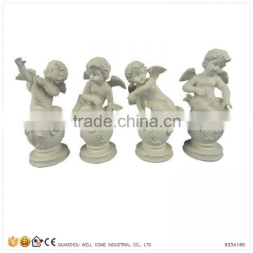 Cheap Modern Christmas Craft Resin Cherub Angel Statues Wholesale