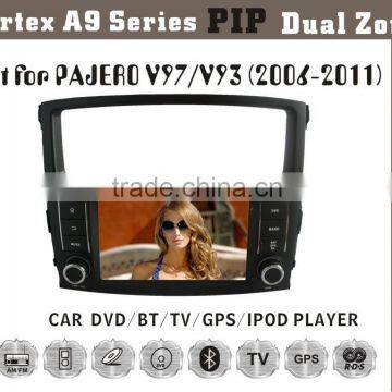 7inch HD 1080P BT TV GPS IPOD Fit for Mitsubishi pajero 2006-2012 car multimedia player with gps