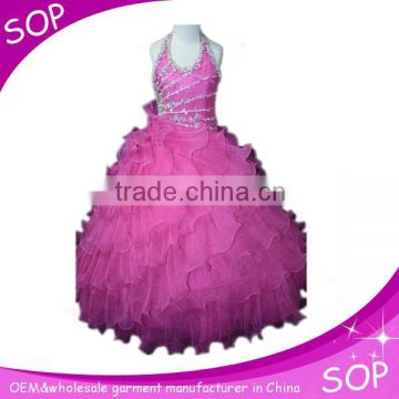 Princess western gowns party ball gown puffy dresses