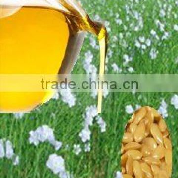 Cold pressed flaxseed oil for health-care function