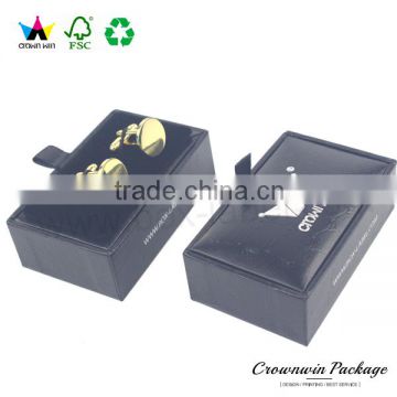 Luxury Mini Custom Cufflink Cardboard Paper Box Packaging