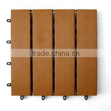 PS(polystyrene) wooden-imitation plastic outdoor flooring