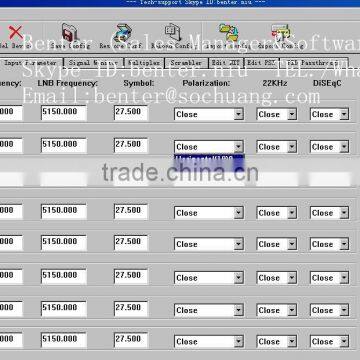 4in1 Satellite Dvb-s2 Dvb-c Transmodulator(DisEqc/22KHz,8*DVB-S/S2+4*ASI In,4 QAM RF Out) photo-2