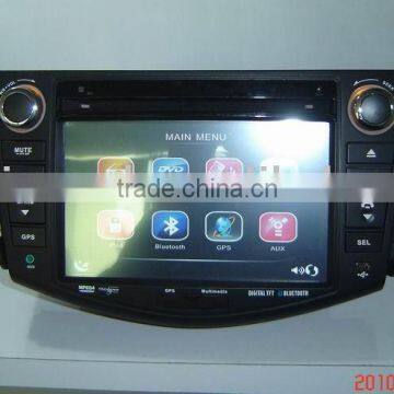7" double din special car dvd player with gps for toyota RAV4