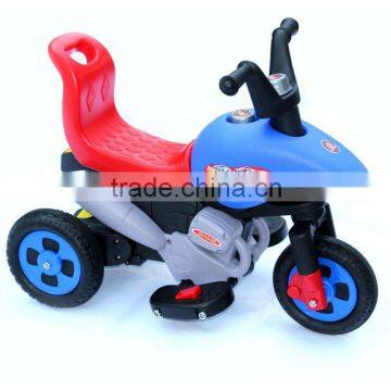 battery powered kids cars with 6V battery safe backrest