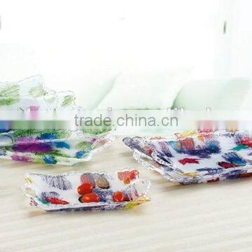 European style acrylic tray, best sellers fruit and food tray.