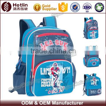 OEM best laptop backpacks boy blue school softback pack