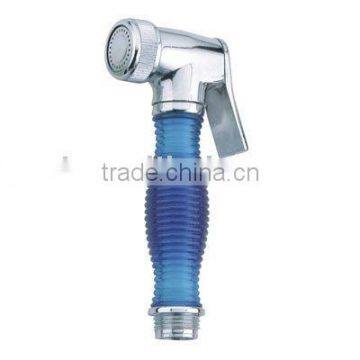 Plastic toilet hose hand shower (KX-2002-Blue)