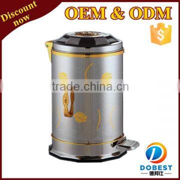 10L waste bin/household recycle trash bin/rubish bin