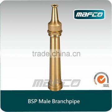 BSP Male Fire Brass Jet Spray Hose Nozzle Water Spray Nozzles branch pipe fire hydrant nozzle