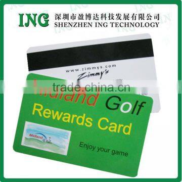 Manufacturer Blank White Plastic Magnetic Stripe Card photo-2