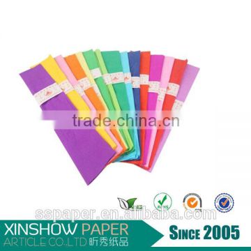 Colorful DIY flower crepe paper for children handmade craft paper roll                        
                                                Quality Choice