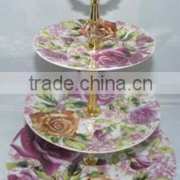 3 tiers cake plate wedding cake plate cake plate for party