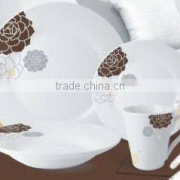 Wholesale Pure White Nice Design Hotel Porcelain Used Restaurant Dinnerware photo-5