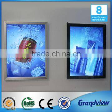 Wholesales customized display slim illuminated box sign