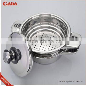 Stainless Steel Cookware set Cooking Pot /steamer / Casserole Set