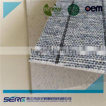 Good Density Gray Striped Insole Board for Shoes