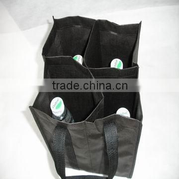 Wholesale pp non woven 4 bottles wine bottle Bag