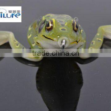 Cheap Emulational Fishing Frog Soft Frog Fishing Lures photo-3