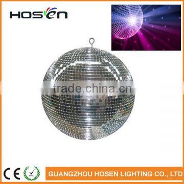 KTV DJ Disco Bar reflective glass ball / mirror disco ball /led magic light ball 12'' 14''