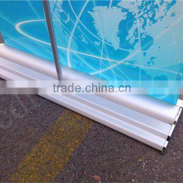 stainless steel roll up banner stand