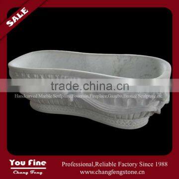 High Quality Home Used Cheap Freestanding Natural Stone Bathtub