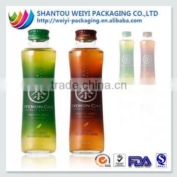 PVC heating shrink sleeve labe for cup packaging