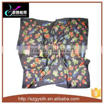 Good Color Permeation 12MM Charmeuse Silk Scarf