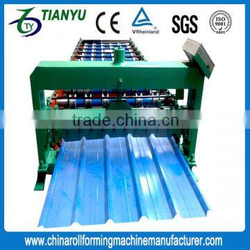 Most PopularAutomatic Roof tile Corrugated Color Steel Roll Forming Machine