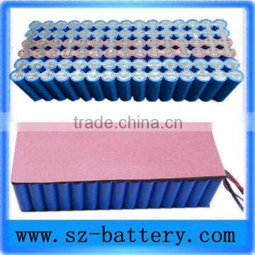 High Capacity 12v 60AH lithium ion battery pack