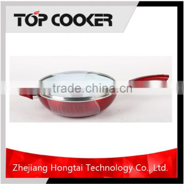 Forged aluminum ceramic coating induction wok stove