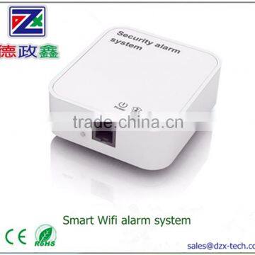 WIFI+GSM Smart alarm system with APP&IP camera, CE&ROHS