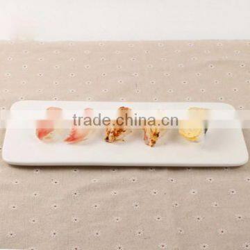 wholesale ceramic white cake dessert plate in 3 sizes for home hotel