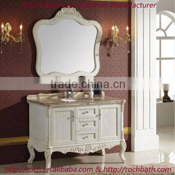 ROCH 101 Well Sale Luxury Wood Antique Bathroom Cabinet