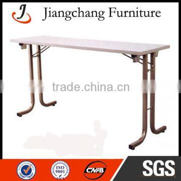 Round Plywood Foldable Pvc Coated Hotel Dining Table JC-T24