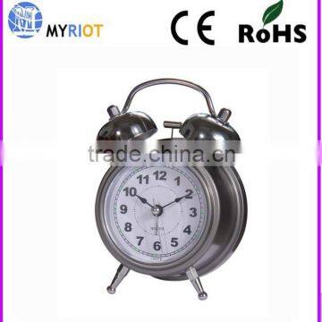 novelty twin bell mini alarm clock