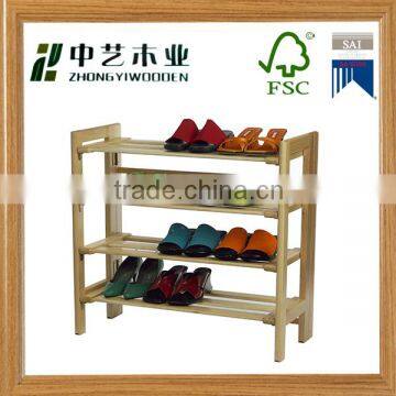 Wholesale Antique handmade high quality art minds homemade wooden shoe racks