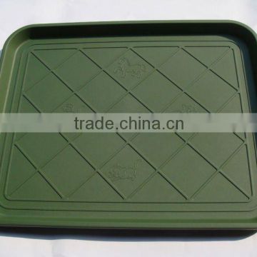 Plastic shoe tray