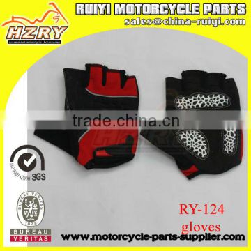 2014 Low cost motorcycle accessory for sale/Rubber glove with synthetic material