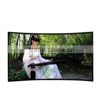 16:9 92" curved projector screen for home theater equipment