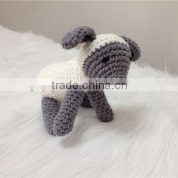 nursery decor baby doll migurumi crochet sheep toy