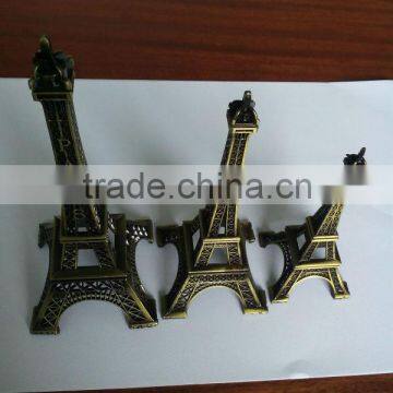 Metal Eiffel Tower, zinc alloy eiffel tower